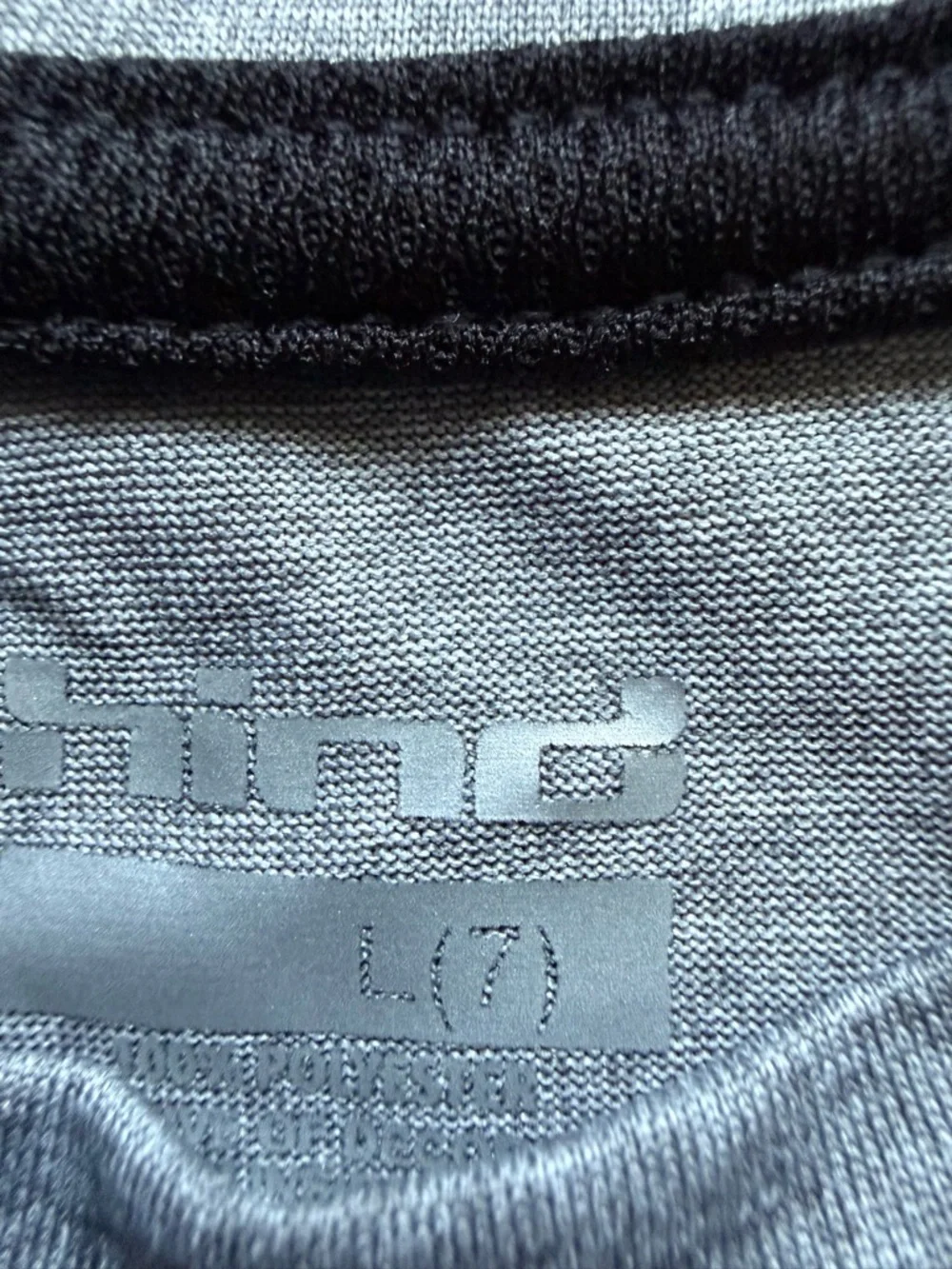 Hind Boy’s Size 7 Football Graphic Active Tee Gray Brown NWT